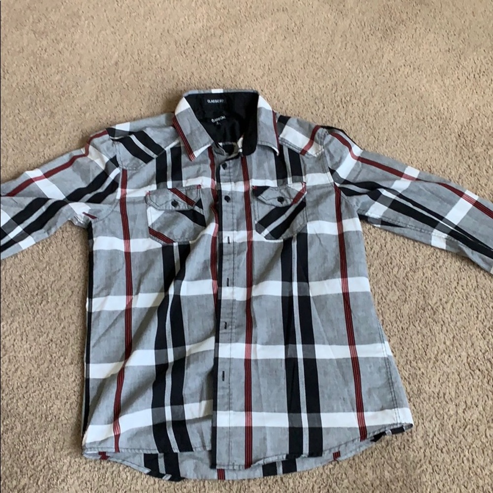 Men’s carbon dress shirt